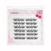 Blue Tears Glue-Free Summer Eyelashes - Natural, Segmented, Beginner-Friendly, Large Capacity
