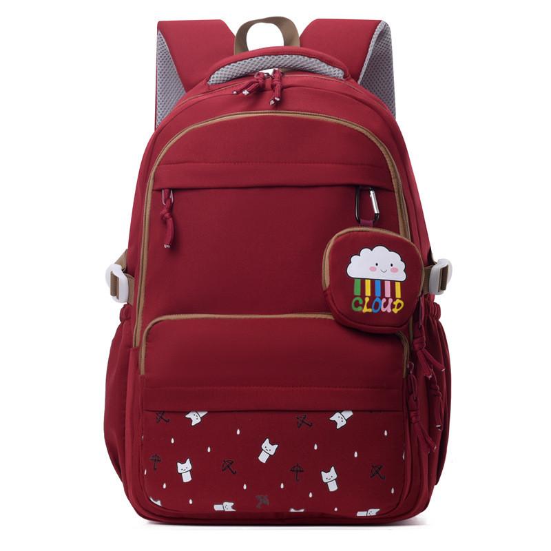 Stylish And Versatile Backpack For School And Travel With Large Capacity In Green