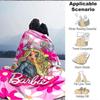 1ks deka pro panenku Barbie, polyesterové vlákno, celoroční pohodlí na pohovku, postel, do kanceláře, auta, na kempování, ideální domácí dekorace a dárek, pohodlí v kanceláři