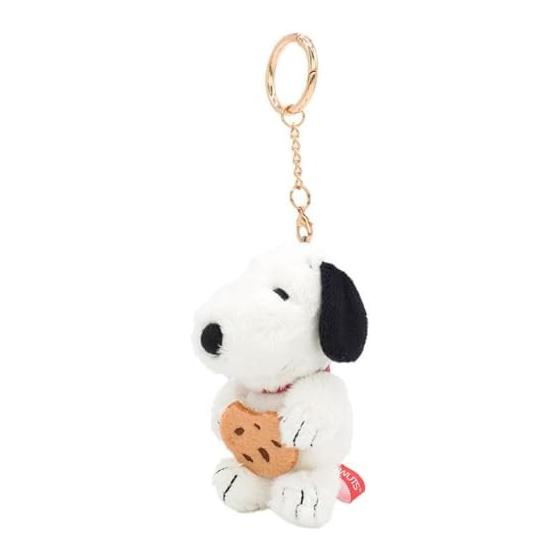 Nakajima Corporation Petit Fuwa Carabiner Mascot Snoopy Cookie 222862-26