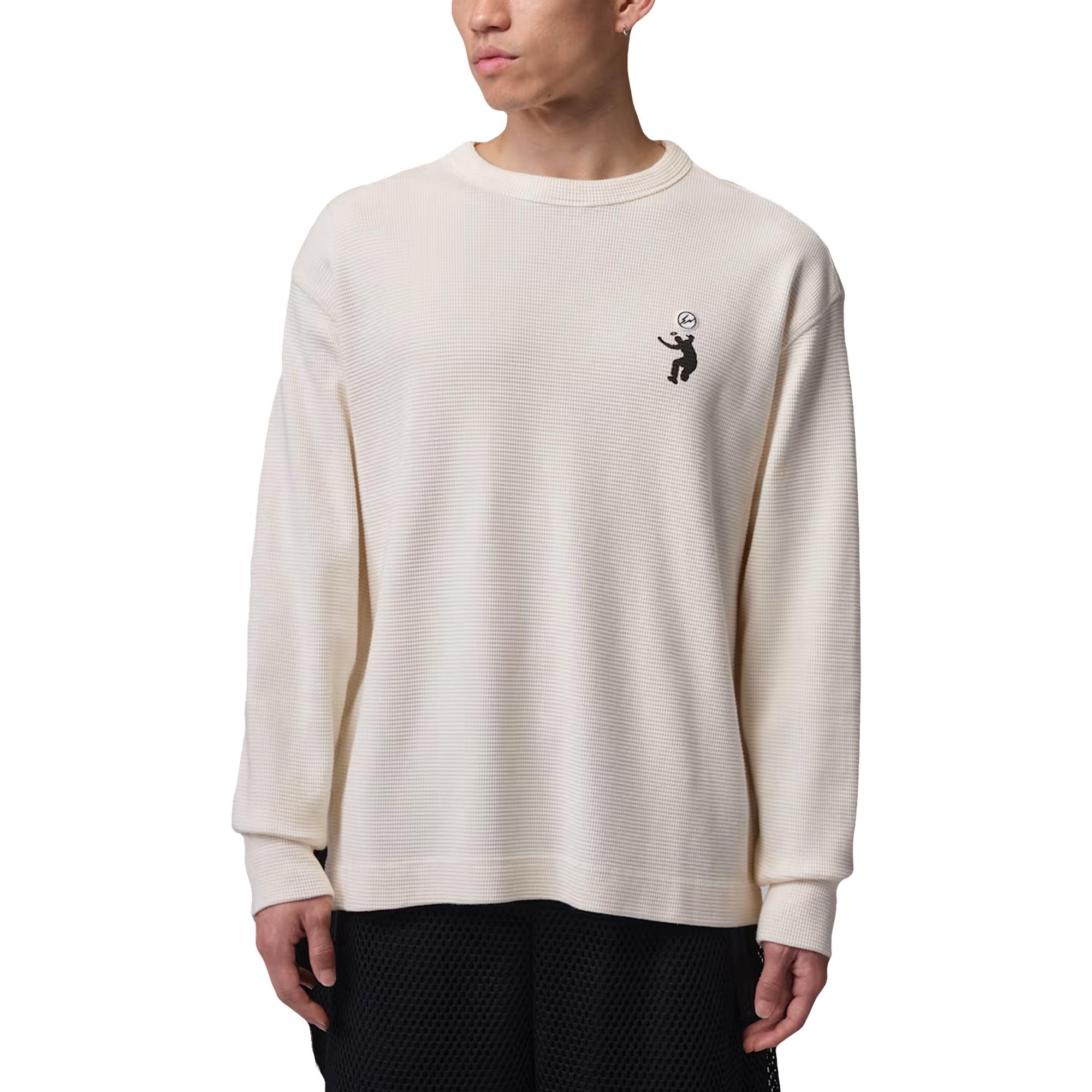 

Jordan X Fragment Design X Union Simple Crew Neck Long Sleeve T-Shirt Unisex Tops IM6558-110 2XL