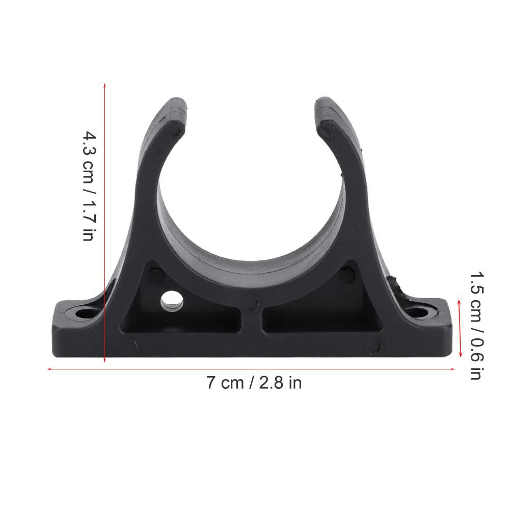 1 Paio di Fermagli Portapaglie in Plastica Resistente per Kayak, Canoe, Barche a Remi