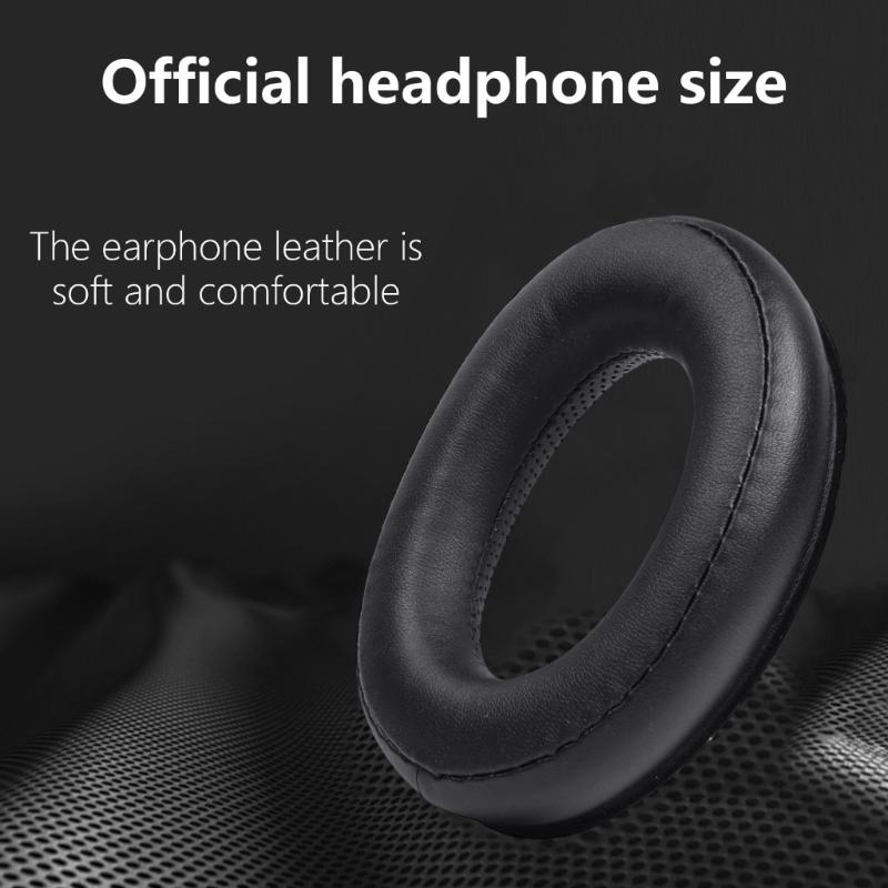Earpads Ear Cushions From Memory Foam and Protein Leather For HD620S On Ear Headphones Noise Isolation