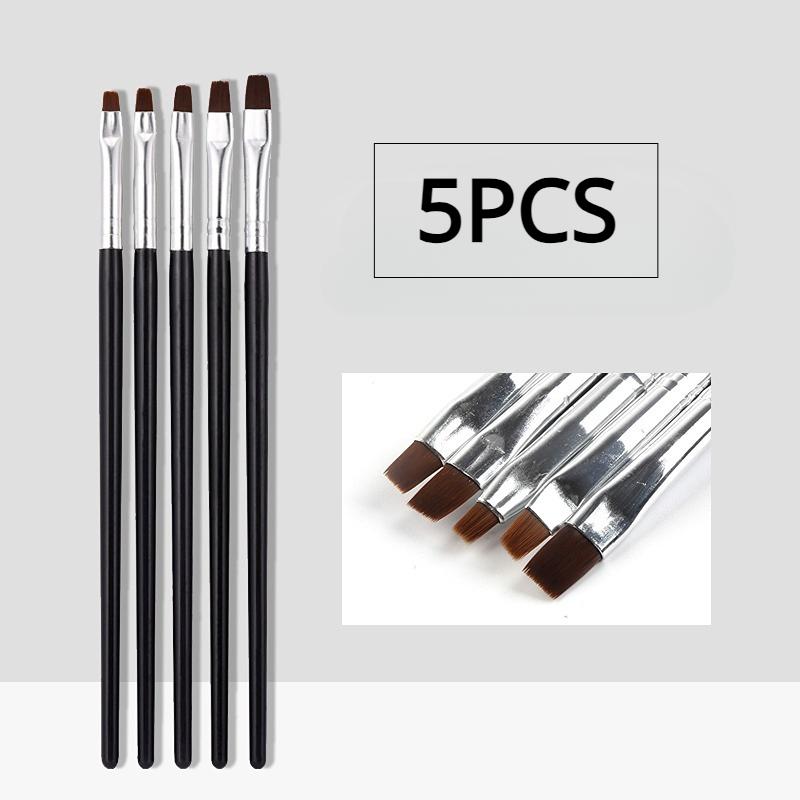 Nail Brushes Set Professional Nail Supplies For Acrylic UV Gel Drawing Dotting Manicure Nail Art Design ToolsMakeup Accessorie