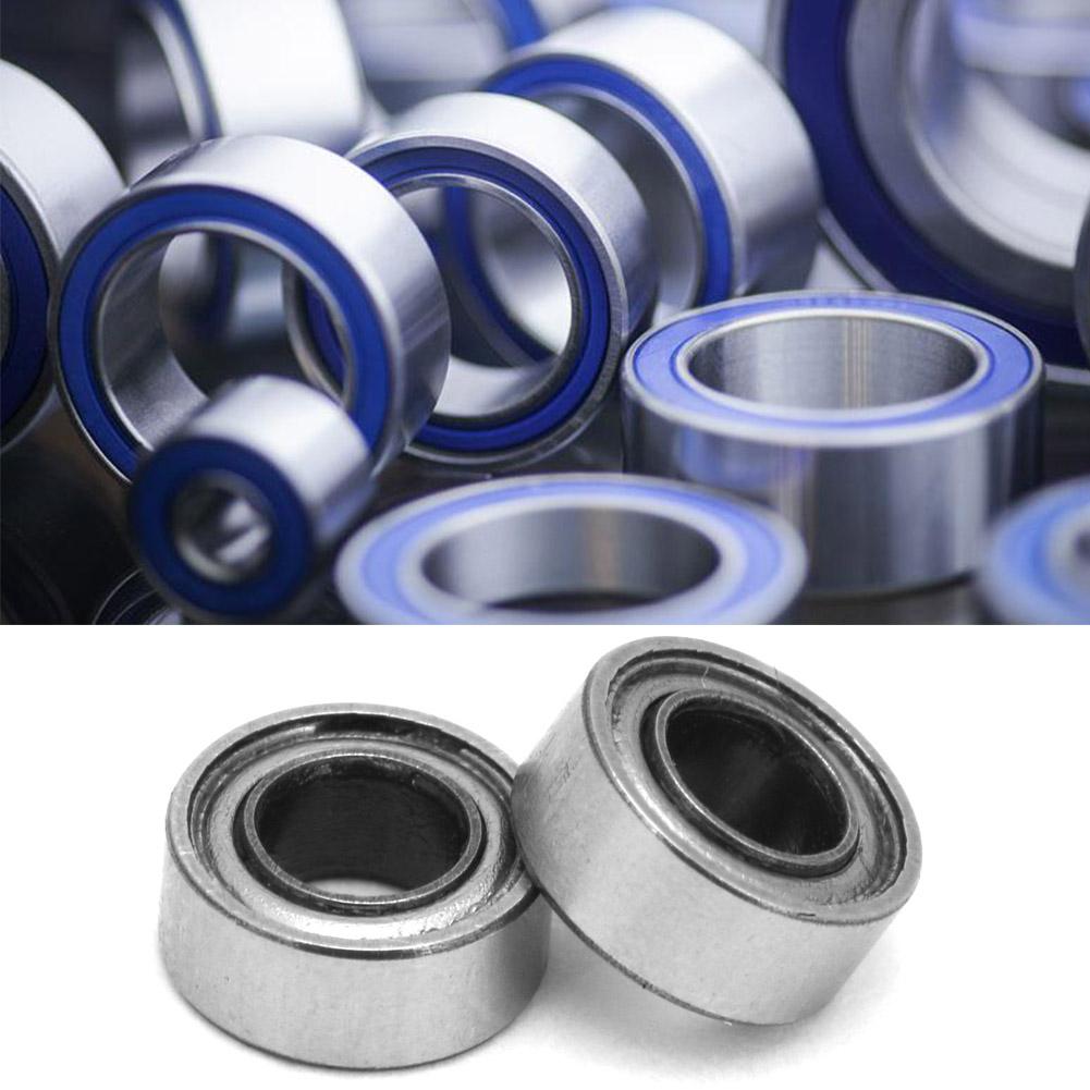 4pcs SMR63ZZ Stainless Steel Single Row Ball Roller Bearing 3mm Bore 6mm OD 2.5mm Thickness