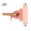 Cute Cartoon Door Protector Silicone Silencer Lock Sleeve, 5-Position Adjustable Latch Cover Buffer, Wall for Handle Bear Cushion Noise Reduction,
