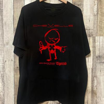 Chevelle Band Summer Tour Black Cotton  Full Size S-5XL Unisex T-Shirt