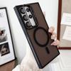 For For Samsung Galaxy S25 Ultra Magnetic Holder Stand Phone Case For For Samsung S24 S25 Plus Lens Film Protective Cover