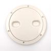Marine Boat Yacht RV 6 Inch Access Hatch Cover Screw Out Deck Plate White