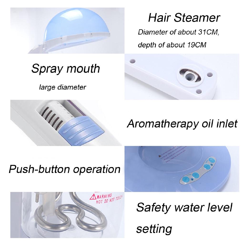 220V-240V Personal Facial Table Top Face & Hair Hot Portable Salon Ozone Steamer 2 In 1