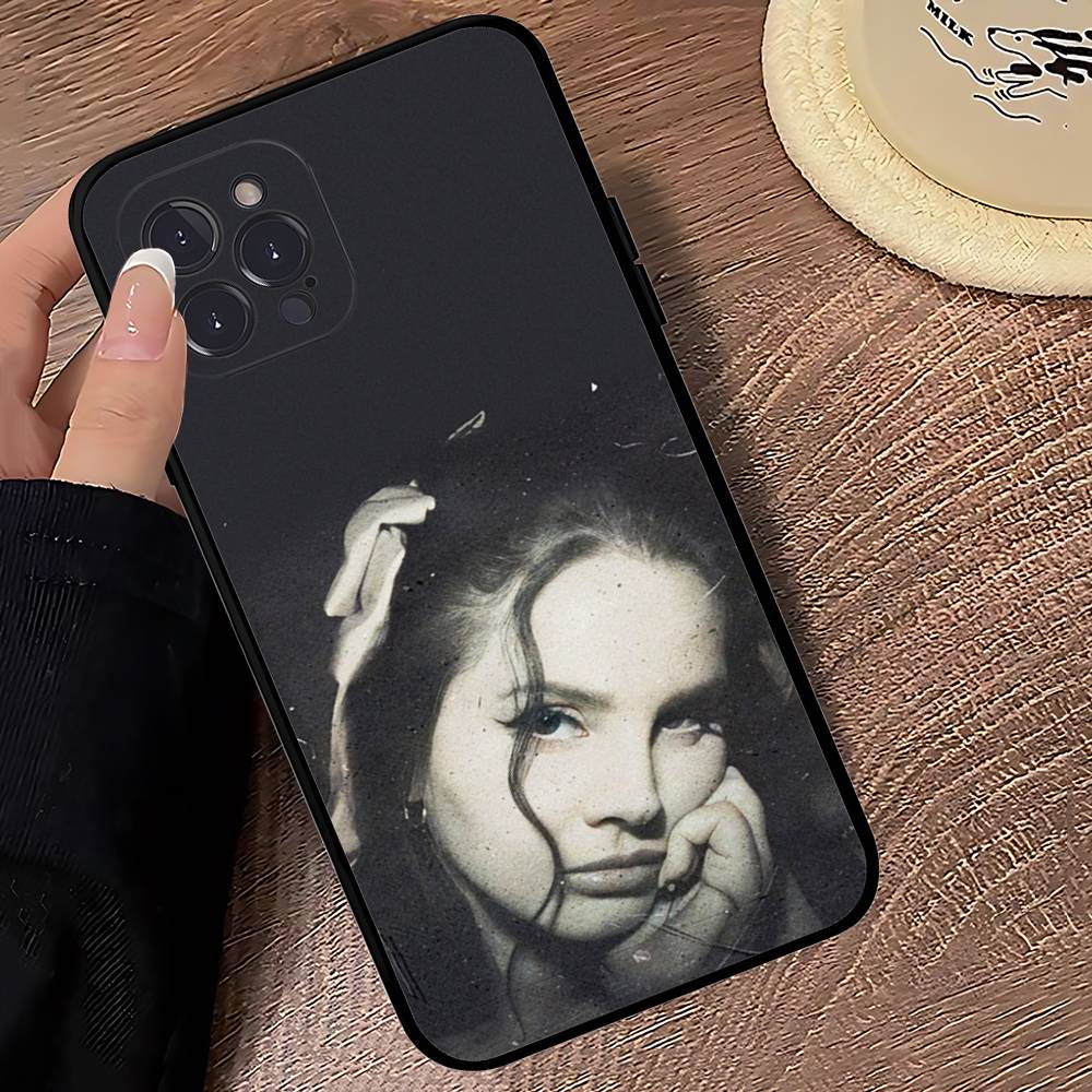 L-Lana D-Del Rey Phone Case For iPhone 16 15 14 13 12 Mini 11 Pro XS Max X XR SE 6 7 8 Plus Soft Silicone Cover