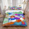 3pcs Donald Duck & Daisy Duck Bedding Set Includes Quilt Cover and Pillowcases, Suitable for All Seasons S028