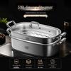 316L Stainless Steel Multi-Cooktop Steamer Pot