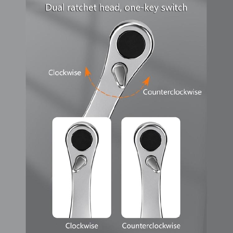 Durability 14 In 1 Cycling Tool Containing Steel Patches Strips Double Direction Ratchets and Compacts Carry Pouches