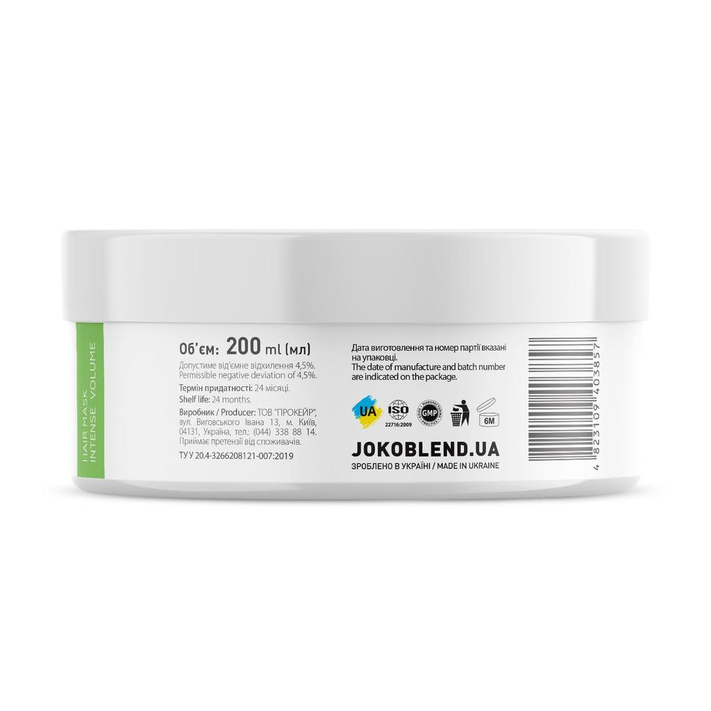Intense Volume Joko Blend Mask 200 Ml