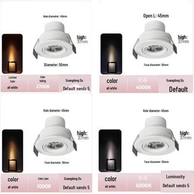 Mini LED Adjustable Recessed Spotlight
