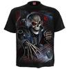 Death God Skull 3D Printed Men's Casual Round Neck Short Sleeved T-shirt