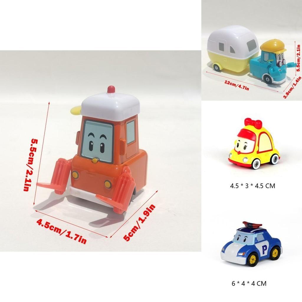 Giocattoli di alta qualità dalla Corea del Sud Robocar Poli Macchinina e Autobus Perfetti per il Tempo di Gioco dei Bambini