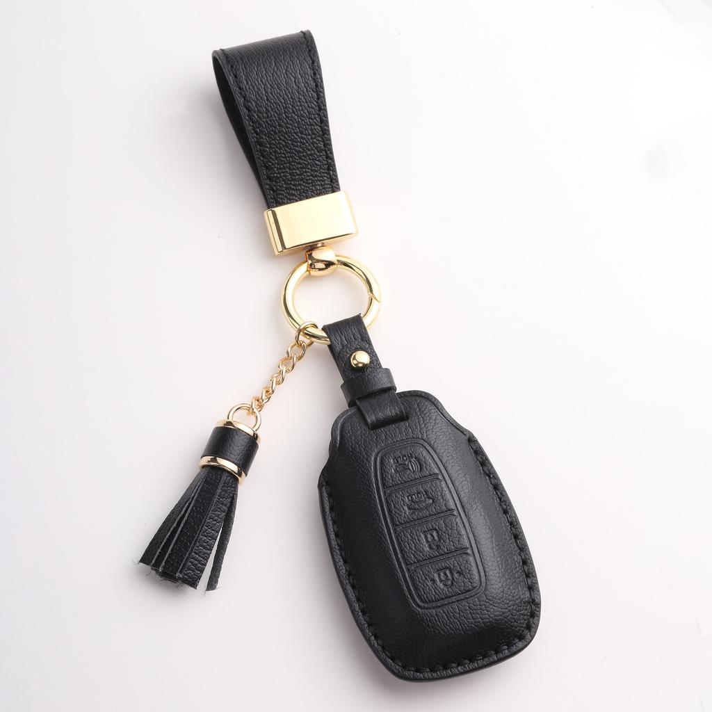 Customized and Applicable To Beijing Hyundai Motor Leading Famous Turina 25 Fista Auto Handmade High-end Key Case