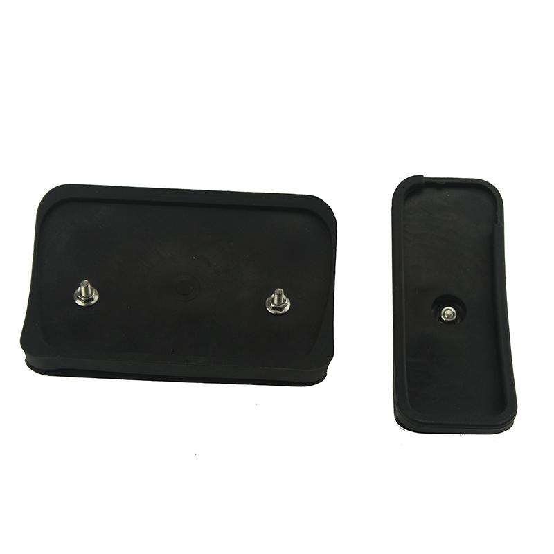 Car-styling Stainless Steel Brake Accelerator Pedal Pad Cover Case For JAGUAR XF XJ XJL X351  2009 2010 2011 2012 2013