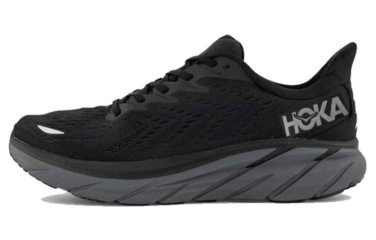 HOKA ONE ONE Clifton 8 Широкие Черные Женские 1121375-BBLC 37