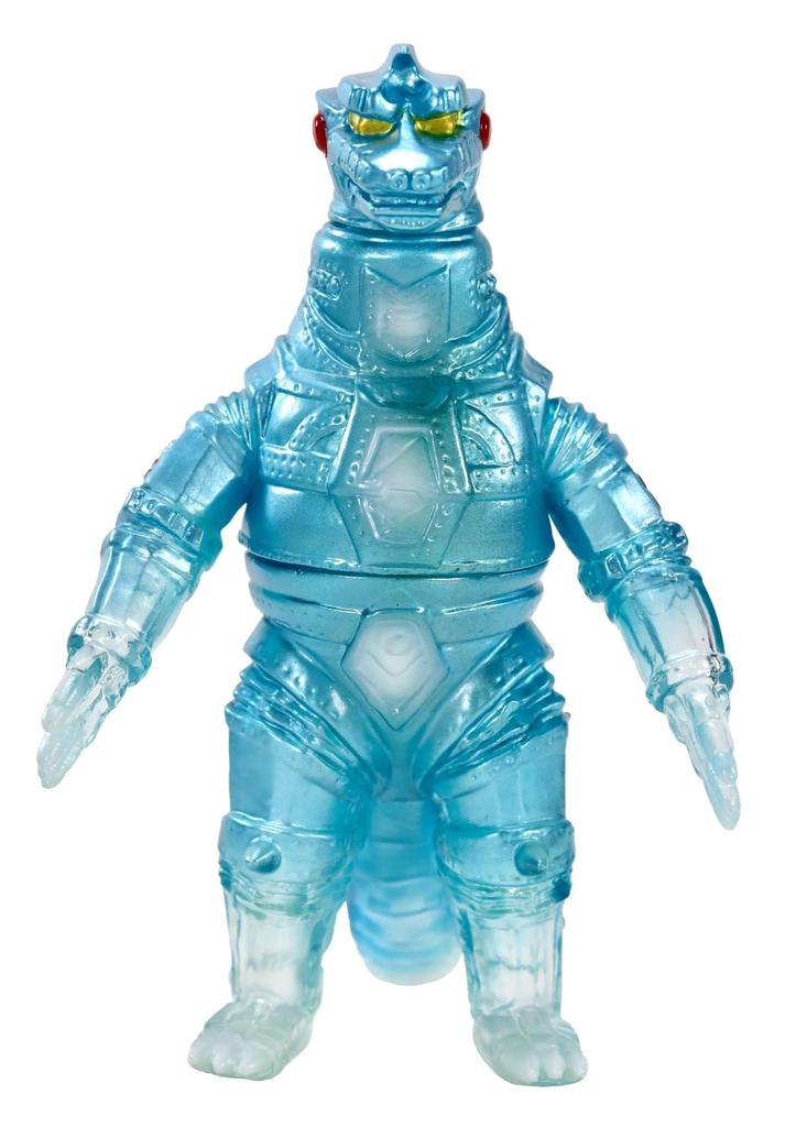 Character Contents Production Middle Size Series Godzilla EX Mechagodzilla Ice Silver 120mm PVC Finished Soft Vinyl Figure (Ccp) [7th Edition] (1974)
