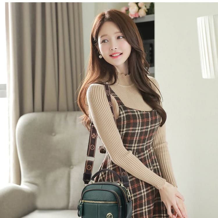 Women's fashion hand-to-hand round bag one-shoulder crossbody bag