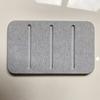 1pc Diatom Mud Soap Pad Super Absorbent Quick Drying Soap Dish Mat Bathroom Countertop Non-slip Soap Storage Rack