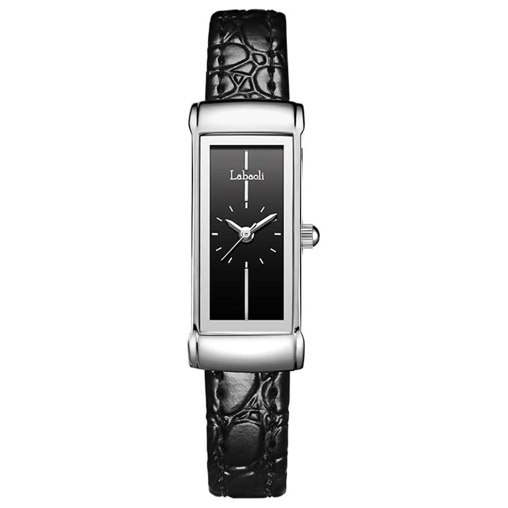 Elegant Women s Square Watch with Leather Strap, Waterproof, Lightweight, Casual Style