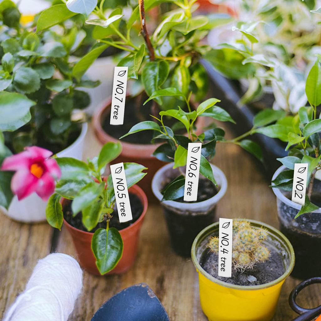 100-500pc Plant Sign Tags Markers Plants Pot Identification Labels Reusable Classification Marker Card Nursery Garden Stake Tags