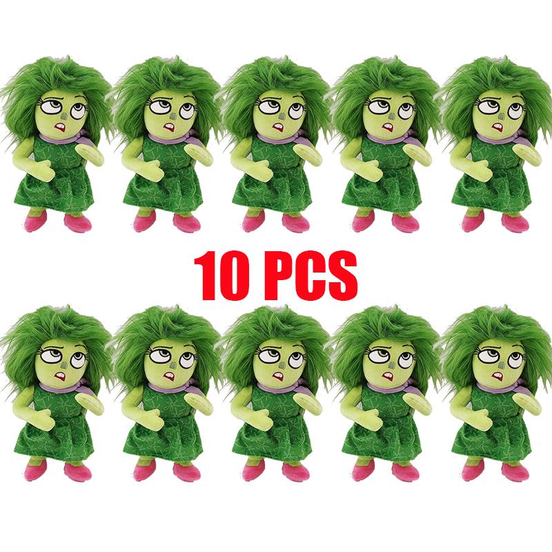 10style 21-26cm Inside Out Cartoon Characters Bing Bong Joy Sadness Anger Disgust Fear Plush Playthings Doll Presents Ideal for Children