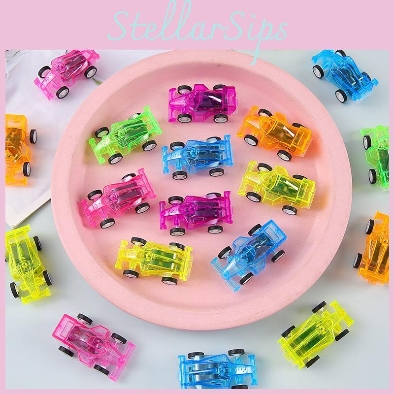 Simulation Mini Inertial Transparent Car Model Children Toy For Boys With Visual And Sensory Development