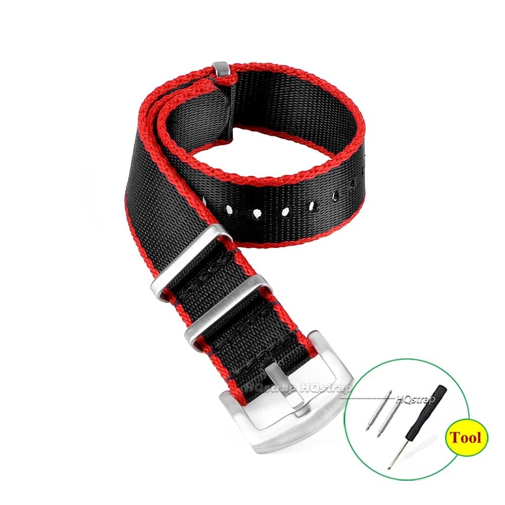 Curea din Nailon de Calitate Premium 18mm 20mm 22mm Bandă de Ceas din Pânză Împletită Bărbați Femei Brățară Sport Moale Militară Accesorii