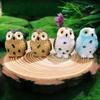 Adorable Resin Owl Figurine Miniature Garden Decor Cute Cartoon Animal Craft