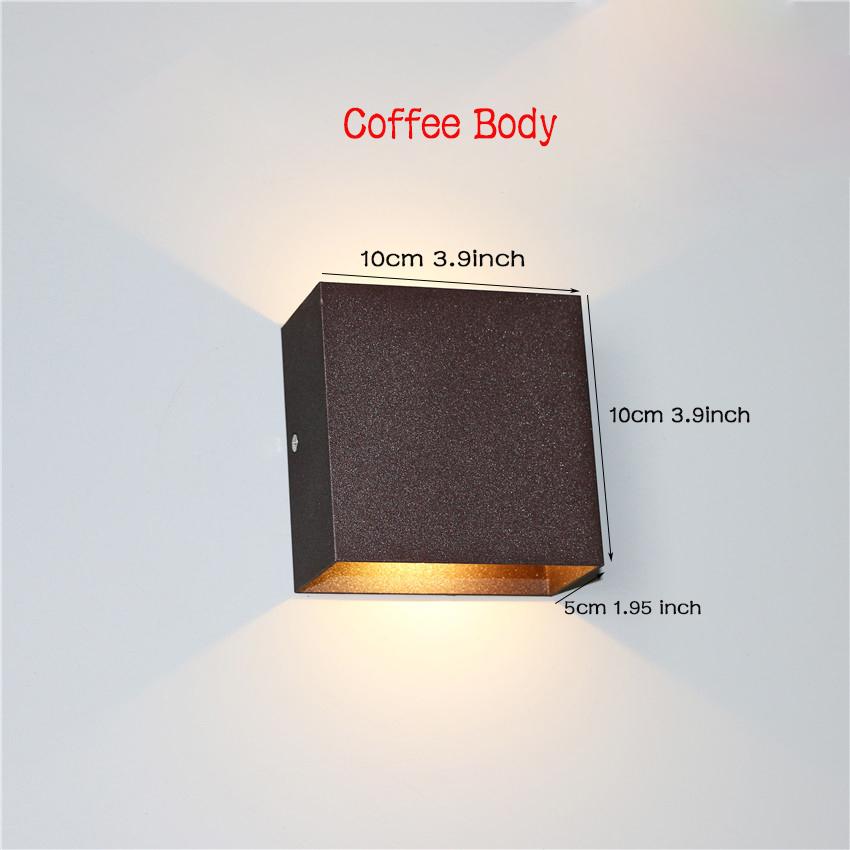 LED Indoor Lighting Wall Lamp Modern Home Lighting Decoration Sconce Aluminum Lamp AC85-265V For Bath Corridor NR-180