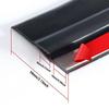 Home Window Water Blocking Bar Waterproof Rainproof Water Guide Plate TPE Sliding Window & Door Blocking Board Sealing Strip