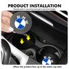 2pcs Car Coaster Water Cup Holder Anti-Slip Pads Accessories For BMW M 1 3 4 5 6 7 Series M3 M6 F01 F02E34 E36 E70 F10 X6 X1 ZNBUA1