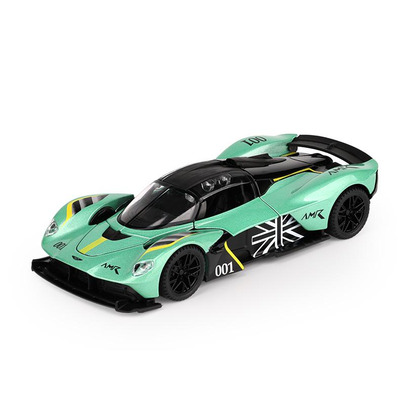 1/32 Aston Martin Valkyrie Supercar Alloy Metal Diecast Model Car Collectibles Boy’s Birthday Gift Home Trendy Ornaments & Gift