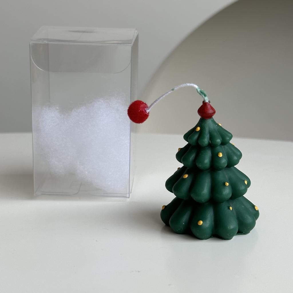 Creative Christmas Tree Candles Wedding Decorative Candle Atmosphere Decoration Birthday Christmas Party Supplies 2025 New Year