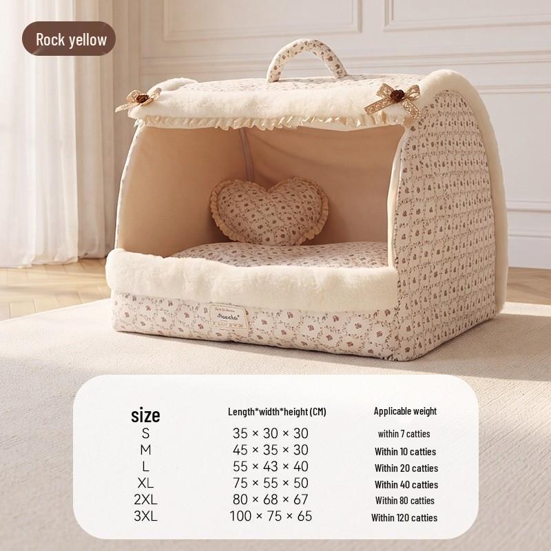 Autumn & Winter Deep Sleep Pet Bed for Large Dogs & Cats