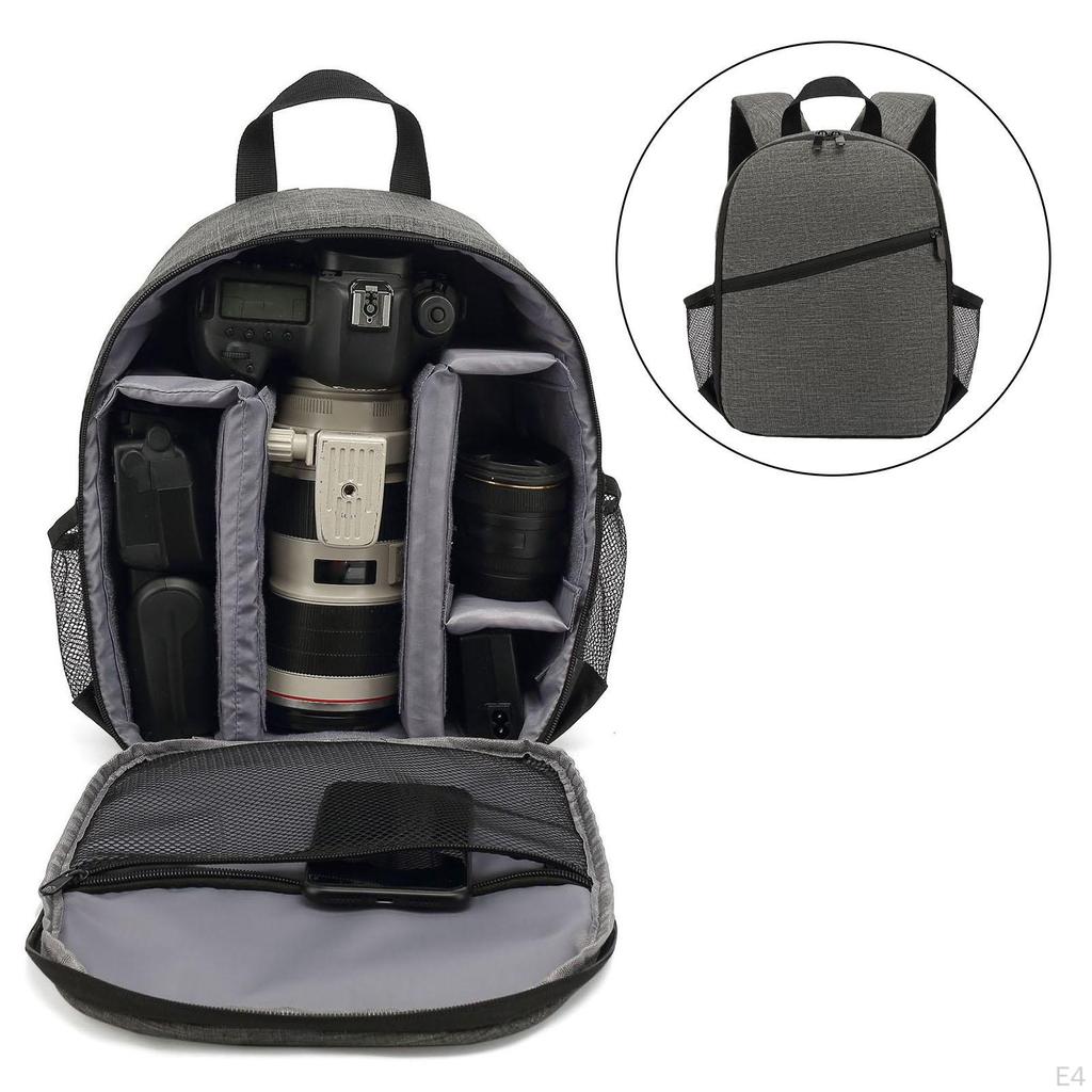 1 Piece Waterproof Travel Backpack DSLR Portable Small Professional Shockproof Compartment Storage