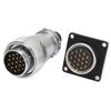 WS24 Aviation Connector Stable High Temperature Resistance Explosionproof Male Plug Female Socket Co