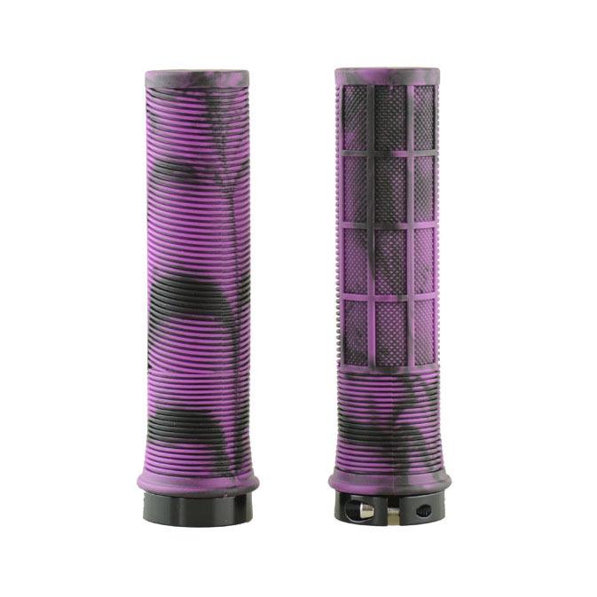 Camouflage Non-Slip Rubber Handlebar Grips for Folding, Mountain, and Electric Bikes
