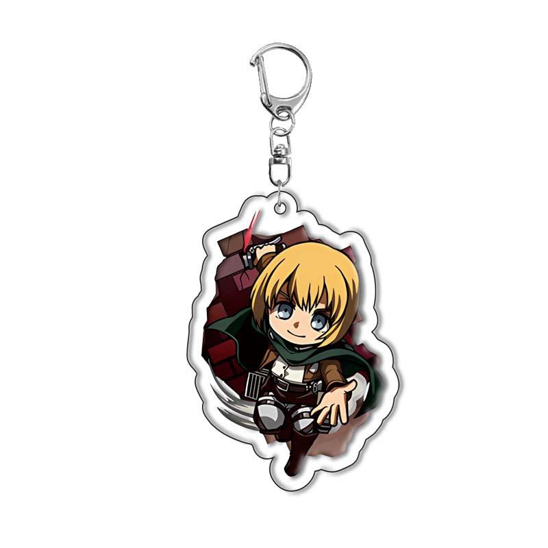 Attack on Titan Keychain Acrylic Keychain Anime Merchandise Wings of Freedom Anime Keychain Attack on Titan Merchandise Free