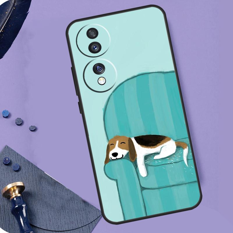 

Beagle Puppy Dog Case For Honor Magic 6 Pro Magic 5 Lite 50 70 90 Lite X6 X7 X8 X9 X6a X7a X8a X9a X8b X9b Honor 70 Lite