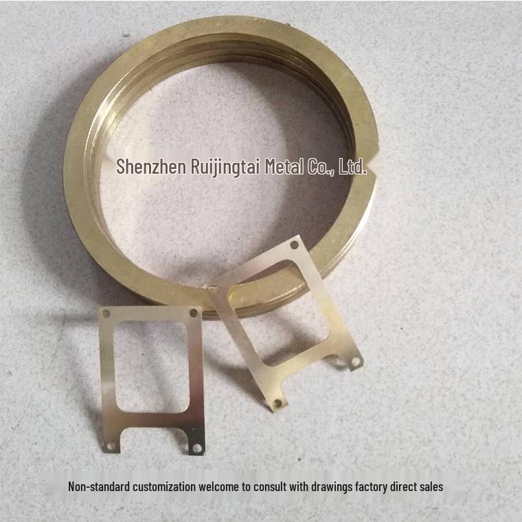 Ultra-Thin Special Shape Copper Alloy Flat Washer and Spacer Set
