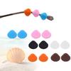 5Pairs Silicone Fish Shells Anti Slip Ear Hook Eyeglass Eyewear Accessories Eye Glasses Grip Fixed Rings Temple Tip Holder