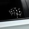 15.6X12.7CM Interesting Casino Poker Games Car Sticker Waterproof Reflective Vinyl Decal Styling Decorative Sticker Accessories