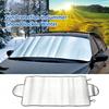 Car Windshield Sunshade Curtain Front Window Sun Shade Protector Foldable Car UV Protection Sunshade Auto Windscreen Visor Cover