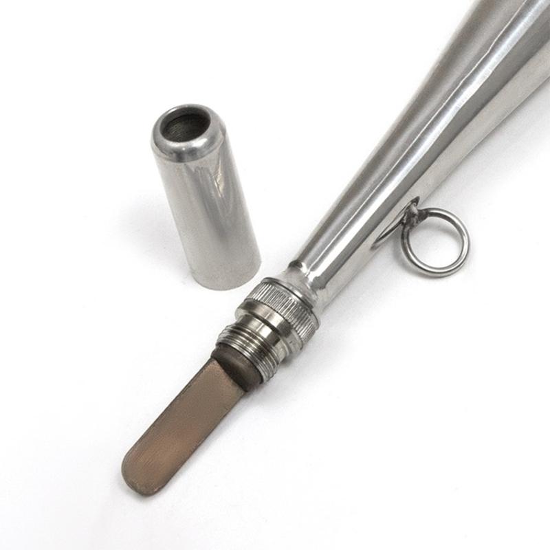 Marine Handheld Foghorn Stainless Steel Loud Air Horn High Decibel Marine Horn for Fishing Boats Yacht Accessories